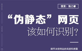 網(wǎng)站建設(shè)之您的網(wǎng)站還是“偽靜態(tài)”嘛？